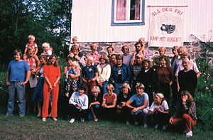 Sommerleiren på Kirkevik